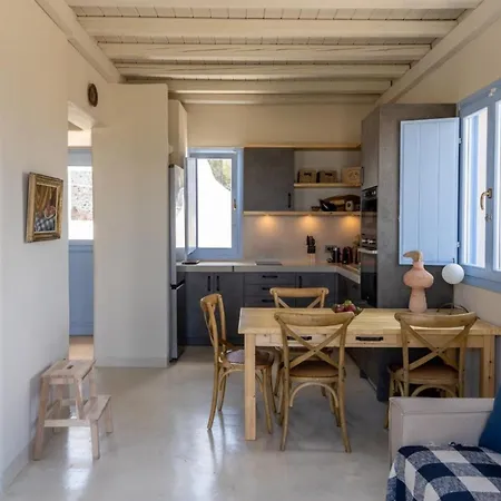 Exclusive Santorini 3 Bedroom Private Jetted Pool Sea View ヴィラ *