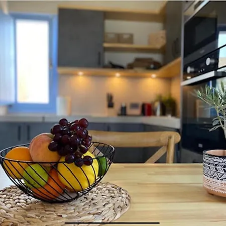 ヴィラ Exclusive Santorini 3 Bedroom Private Jetted Pool Sea View