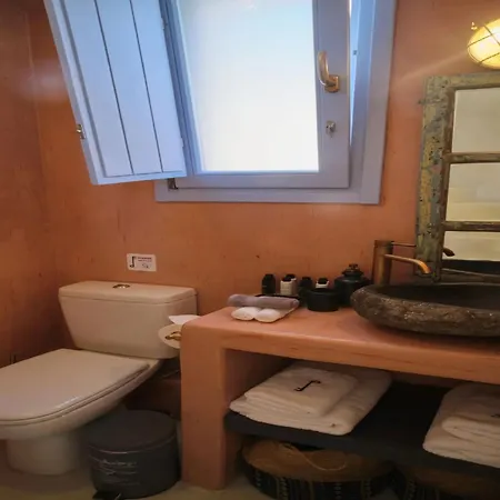 ヴィラ Exclusive Santorini 3 Bedroom Private Jetted Pool Sea View *