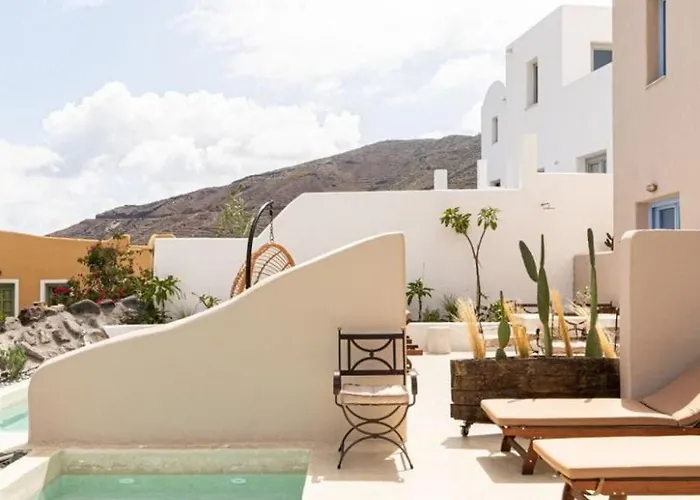 Villa Exclusive Santorini 3 Bedroom Private Jetted Pool Sea View Oia